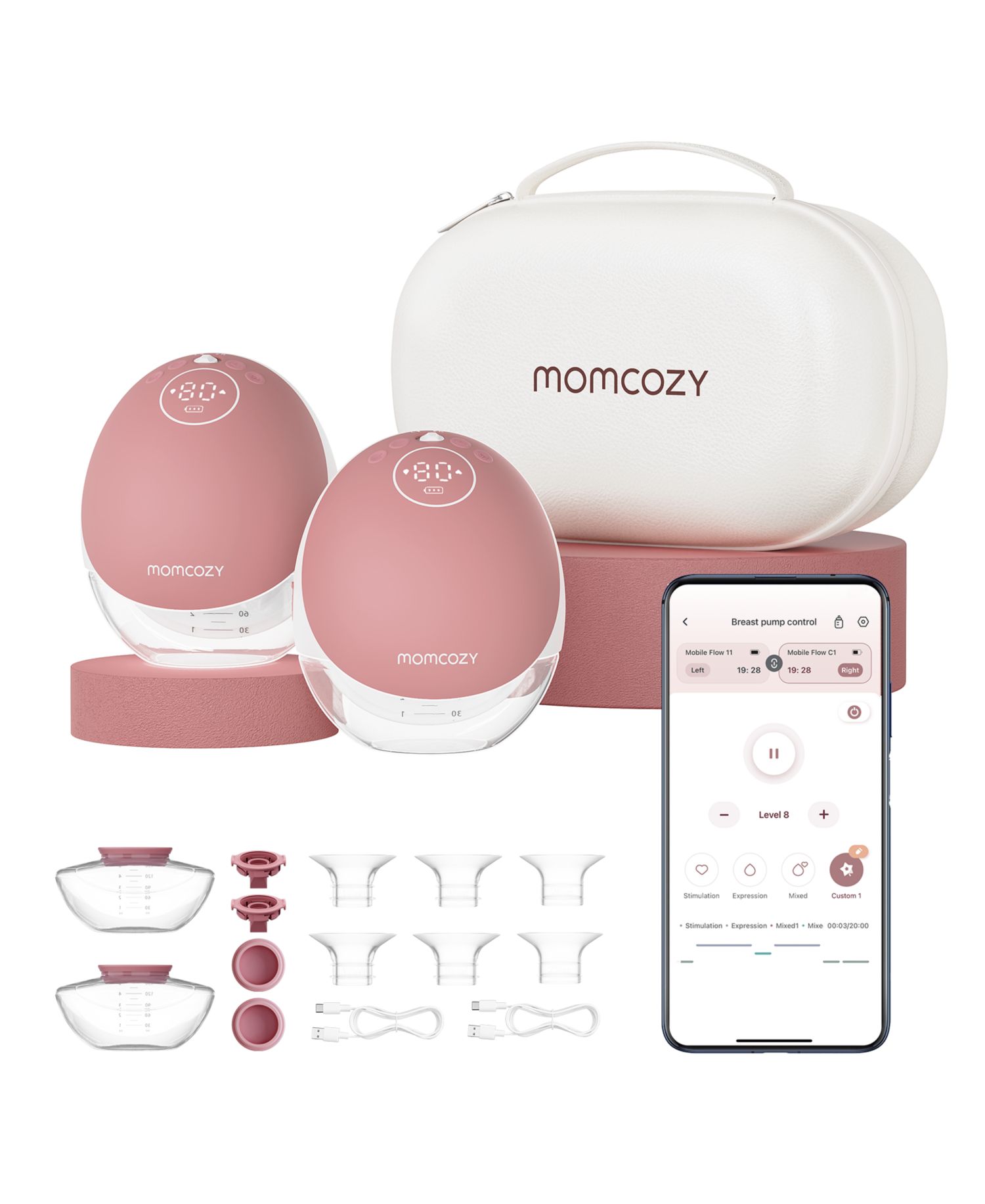 Mobile Flow™ Hands-Free Breast Pump | M9