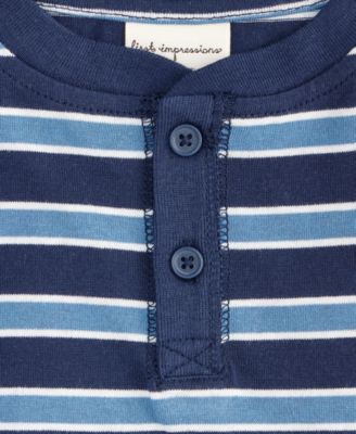 Baby Boys Mix and Match 3-24 Month Short-Sleeve Henley T-Shirt, Exclusively at Macy's