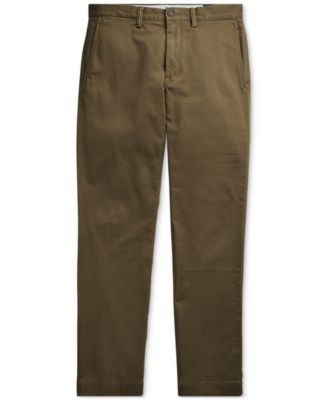 Men's Straight-Fit Washed Stretch Chino Pants