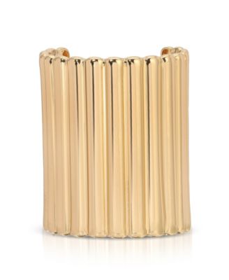 Ribbed Pony Hair Cuff