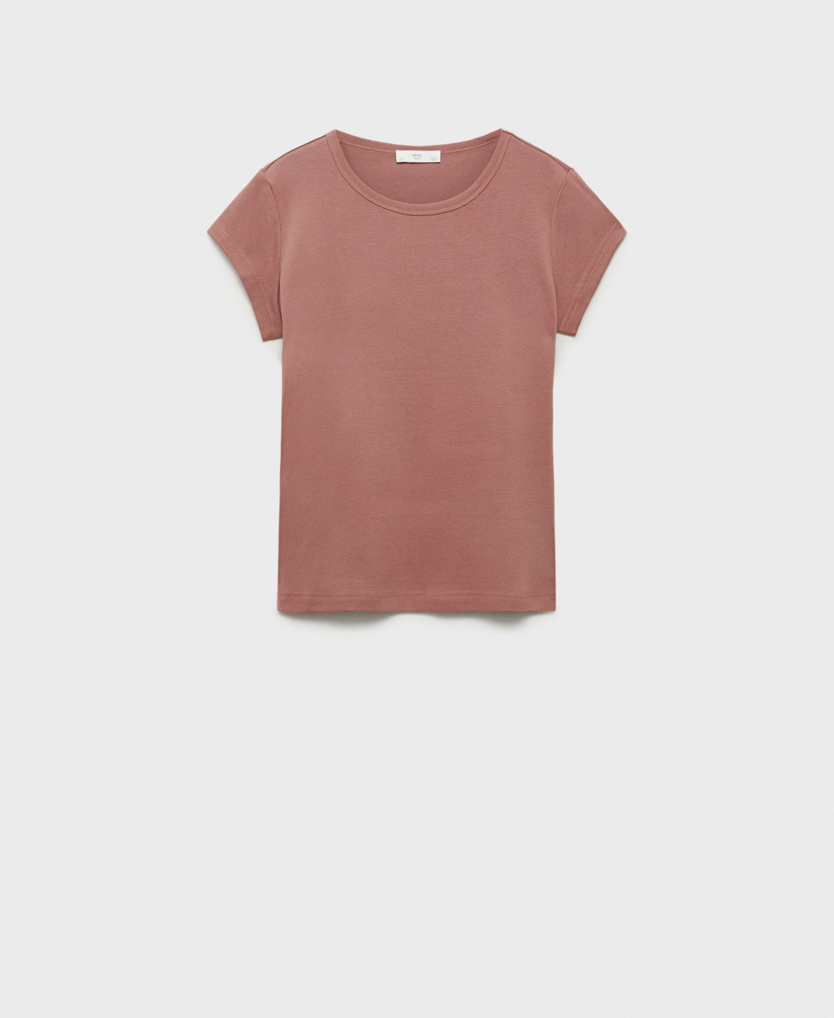 Women's Cotton Short Sleeve T-Shirt - Medium Pink