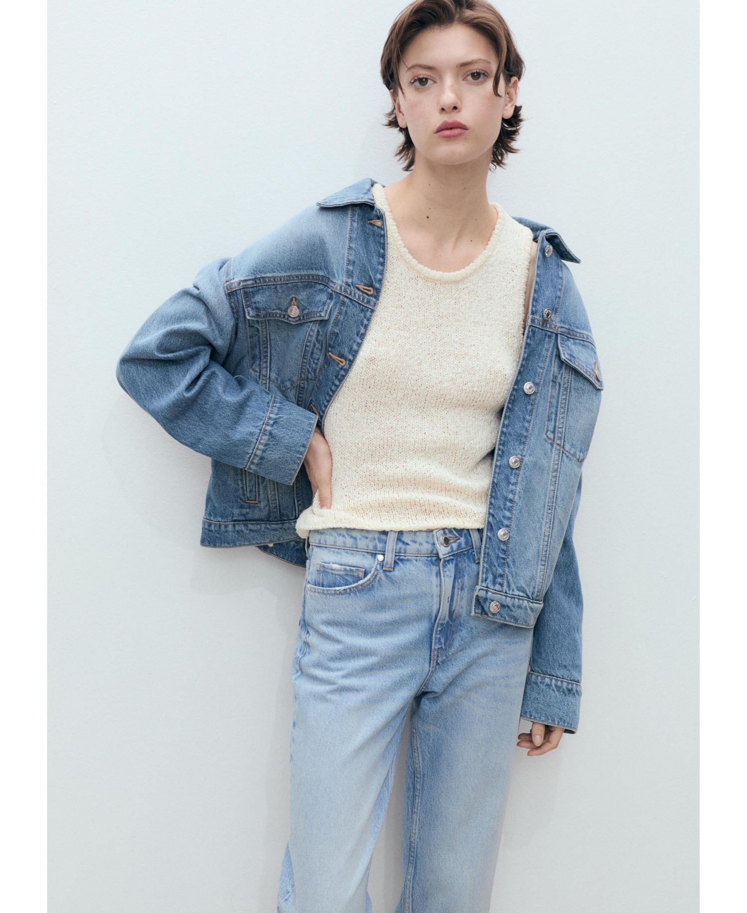 Women's Mid-Rise Straight Jeans