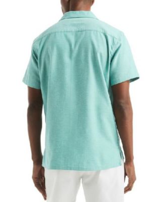 JAWS x Men's Classic-Fit Jaspe Dobby Button-Down Shirt 