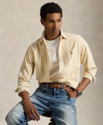 Polo Ralph Lauren - Men's Classic-Fit Striped Oxford Shirt