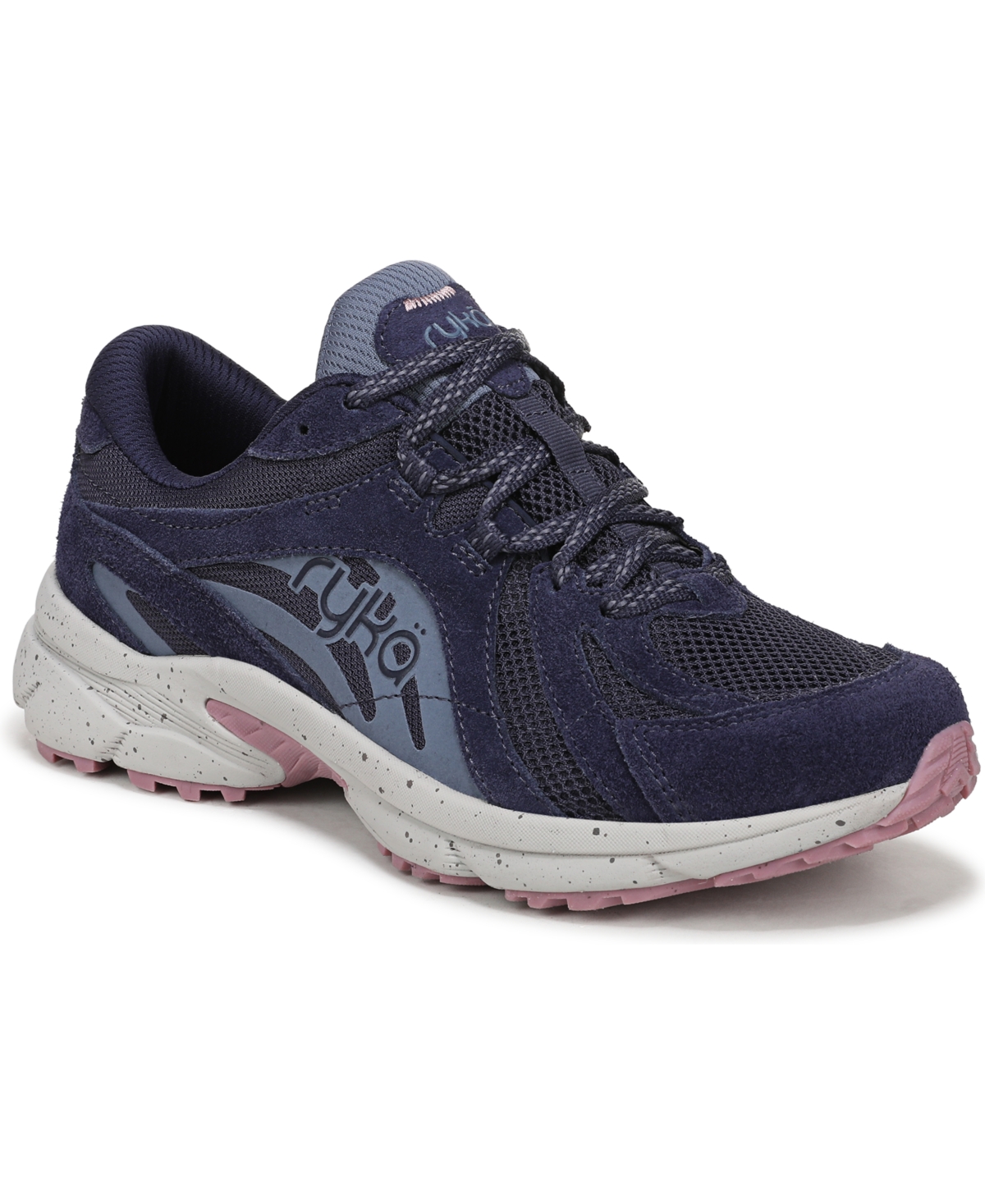 Women's Skylift Tr Trail Walking Sneakers - Academy Blue Suede/Mesh