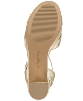 Women's Shannonn Block-Heel Dress Sandals, Exclusively at Macy's