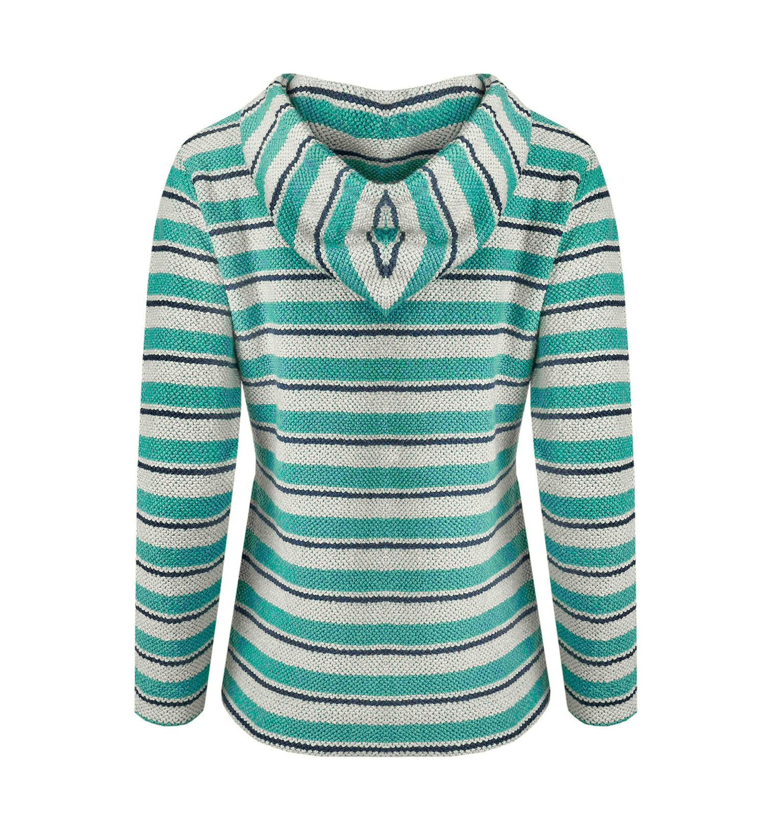 Women's Ally 1/4 Zip Stripe Hoodie