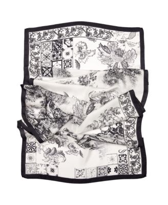 Toile - Long Silk Scarf for Women