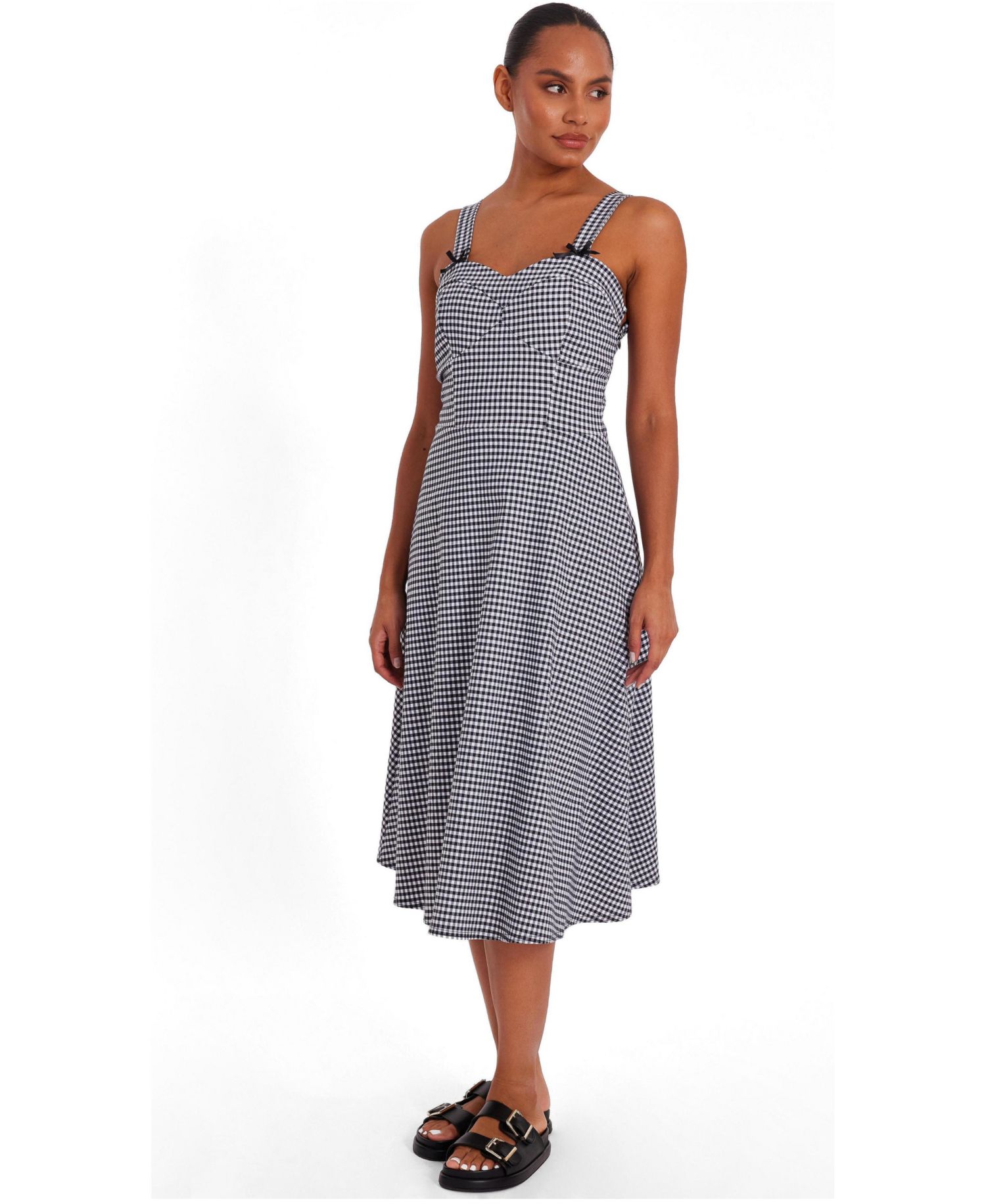 Women's Bow Midi Dress