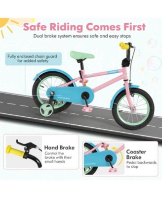 Kids Bicycle with Adjustable Handlebar and Seat for Comfort and Growth