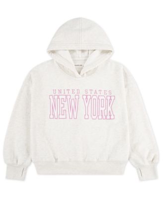 Girls New York Popover Sweatshirt