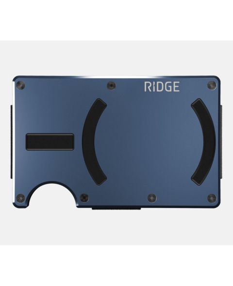 Мужской кошелёк The Ridge RIDGE Wallet for Magsafe - Alpine Navy - Cash Strap, цвет: Тёмно-синий