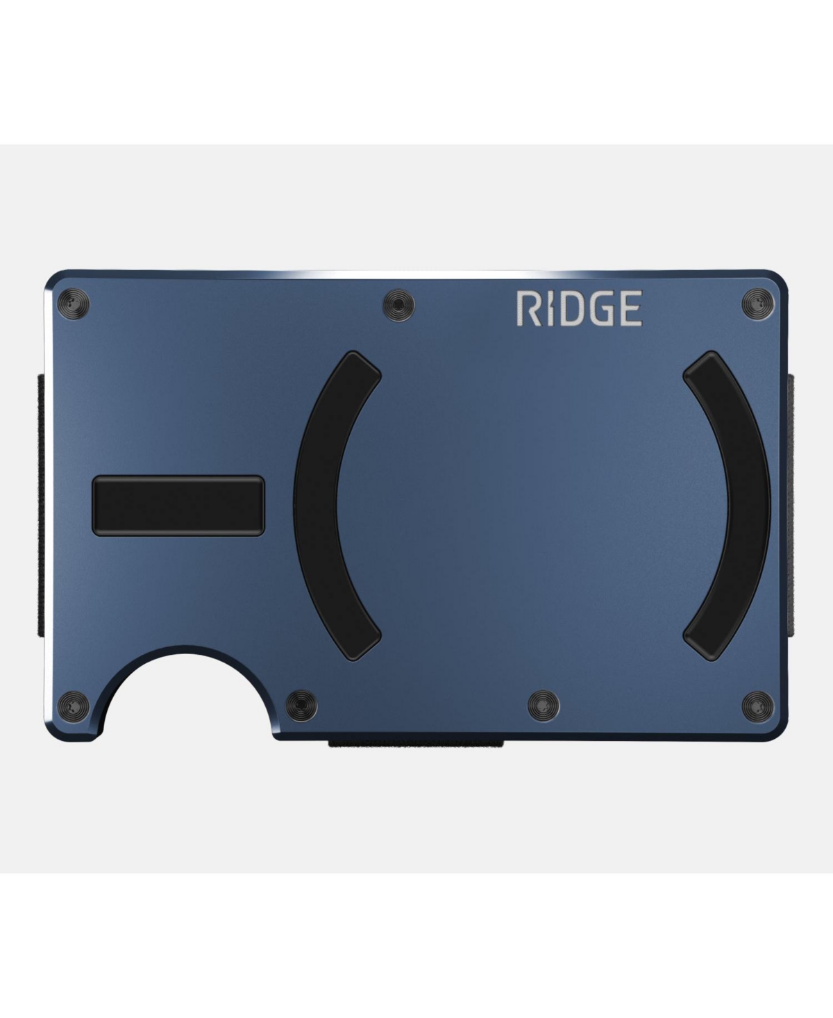 Men's Ridge Wallet For Magsafe - Alpine Navy - Cash Strap - Alpine navy
