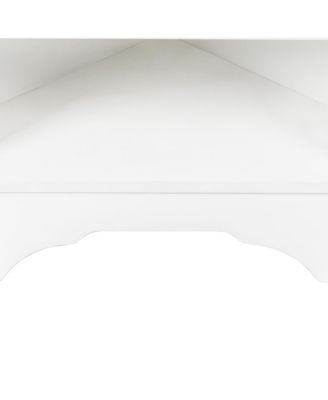 Minimalist Corner Hall Tree with Shoe Bench & Hooks