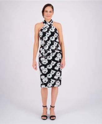 Women's Sequined Pencil Skirt