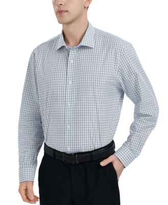 Perry Ellis Men's Shadow Plaid Dress Shirt