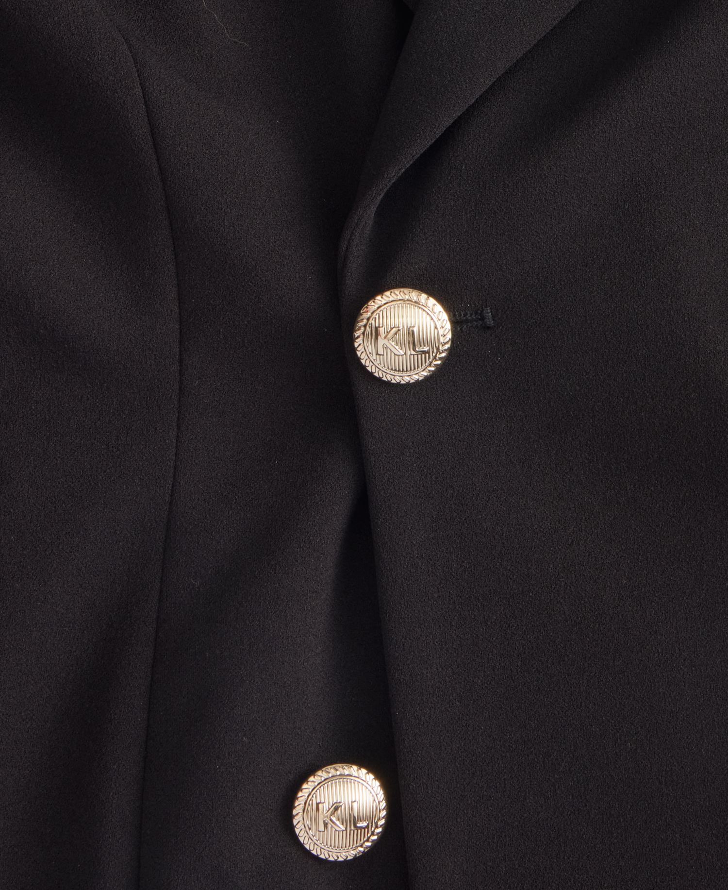 Women's Chiffon-Hem Blazer Dress