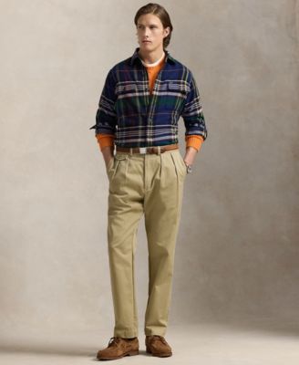 Men's Classic Plaid Brushed Flannel Workshirt