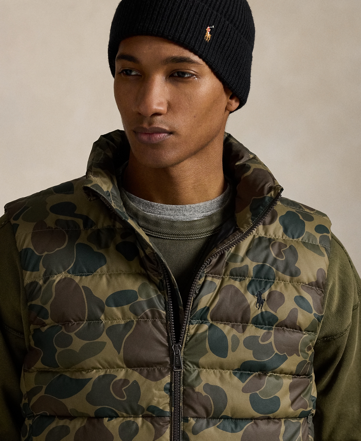 Polo Ralph Lauren Men's The Colden Camo-Print Packable Vest
