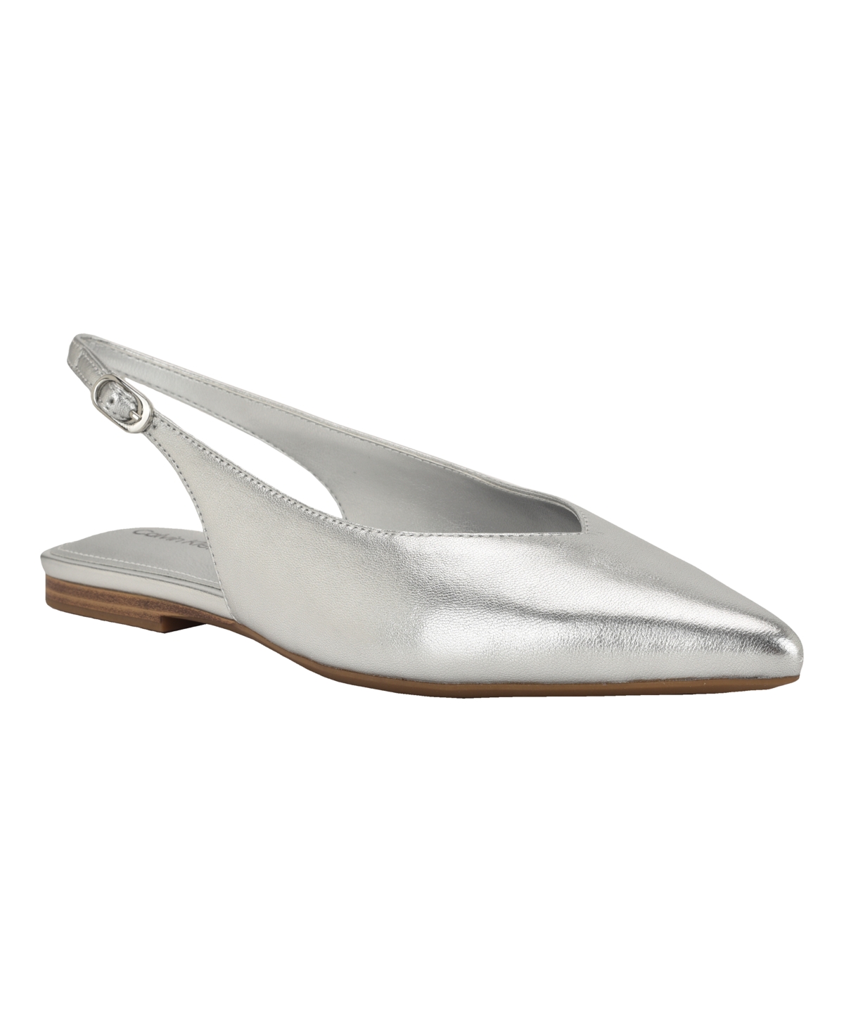 Calvin Klein Women's Galiana Pointy Toe Slingback Flats