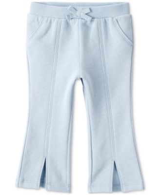 Baby Girls Quarter-Zip Pullover & Pants, 2 Piece Set