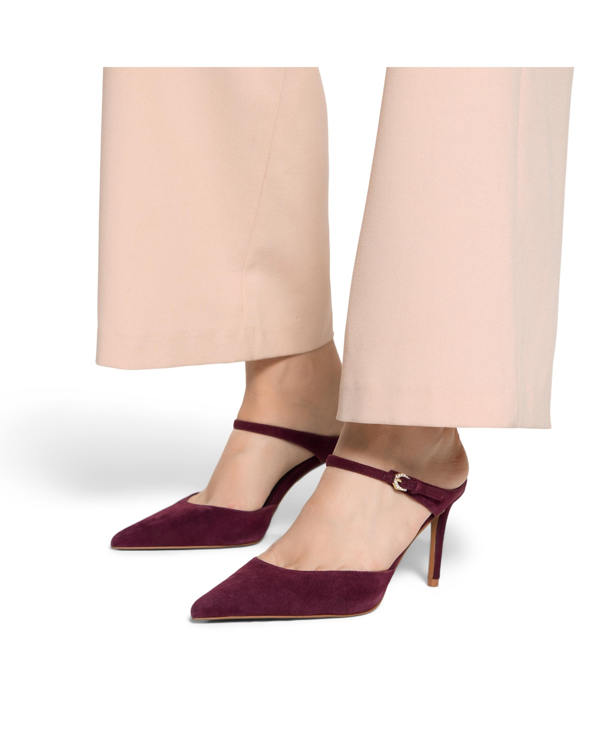 Aldo Sidnney Pointed Toe Pump In Red