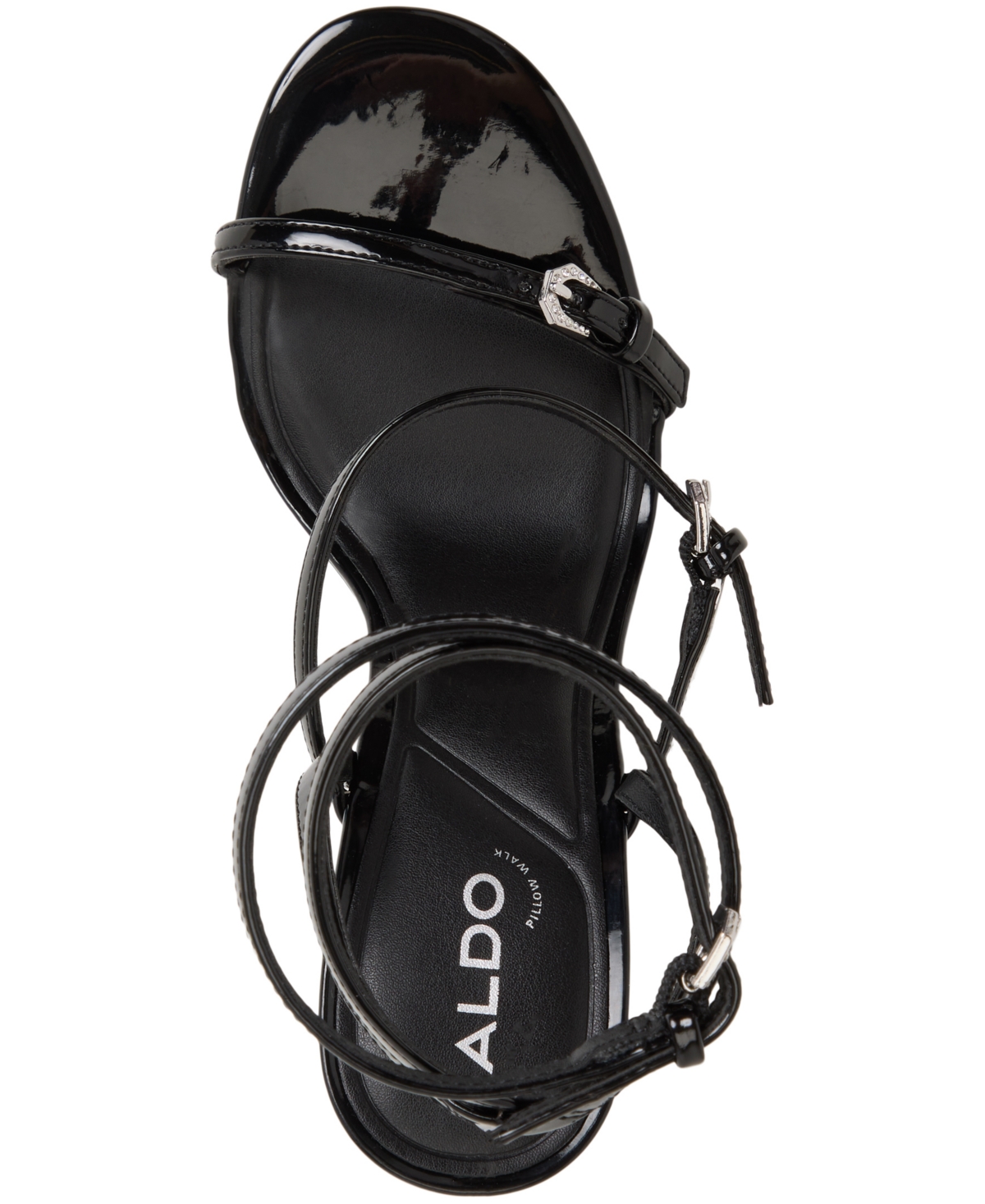 Aldo Jamielynn Ankle Strap Sandal In Black