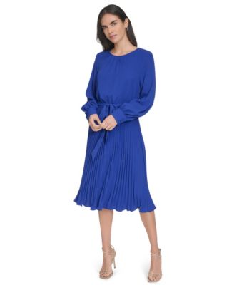 Calvin Klein - Women's Long-Sleeve Midi Dress