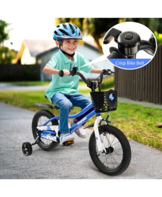 14 Inch Kids Bike with 2 Training Wheels for 3-5 Years Old