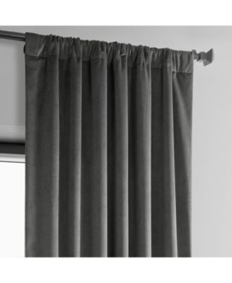 Heritage Plush Velvet Room Darkening Curtain