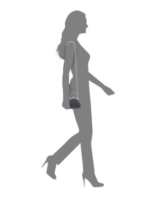 Vintage Style All Over Frame Clutch Bag