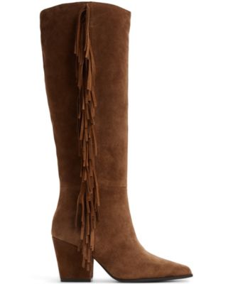 Women's Kaelya Knee-High Tall Fringe Western Boots