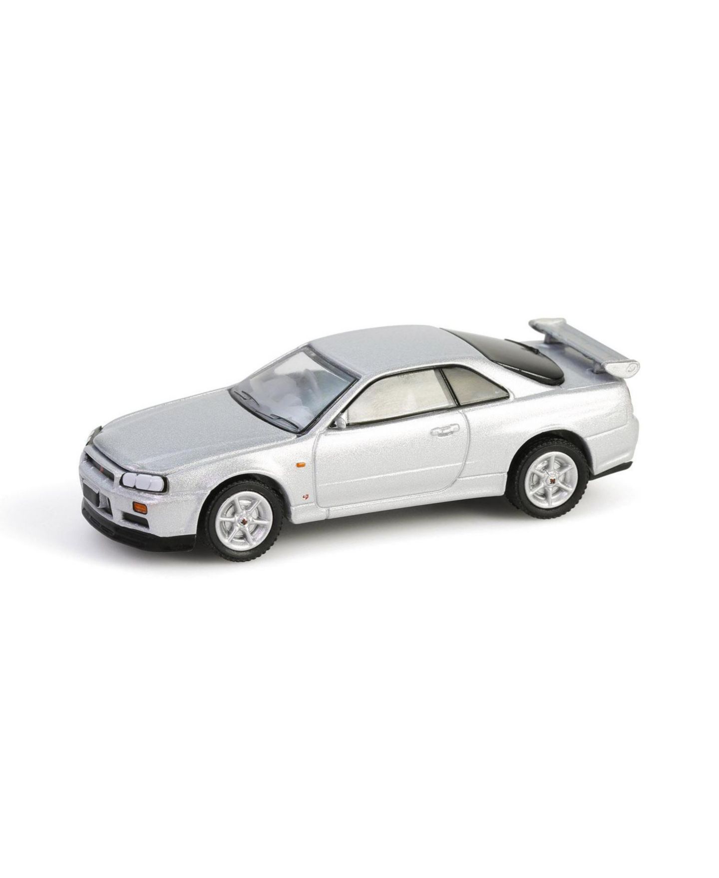 Коллекционная модель Greenlight Nissan Skyline V-Spec R34 1999, 1/64, серия к 25-летию — фото 1