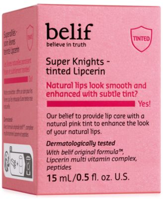 Super Knights Tinted Lipcerin, 0.5 oz.