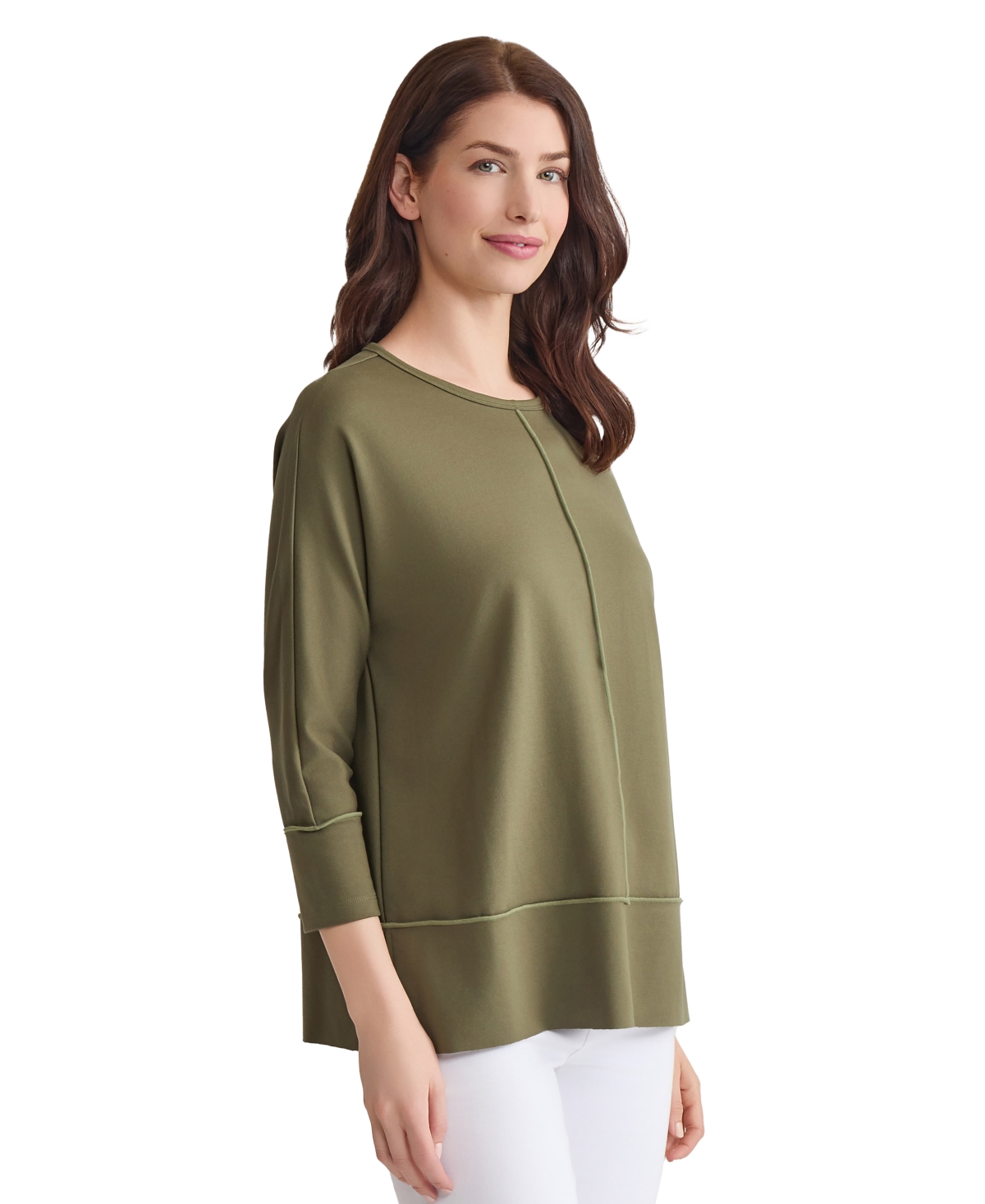 Jones New York Plus Size Serenity Dolman-sleeve Tunic