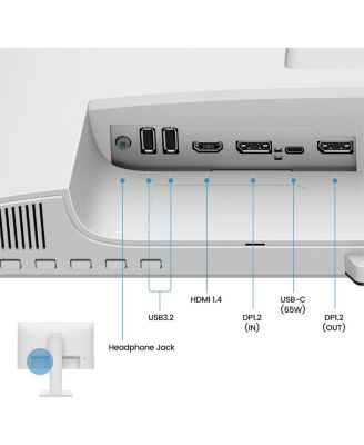 GW2486TC 23.8" 16:9 Full HD 100Hz USB-C IPS LCD Monitor, White
