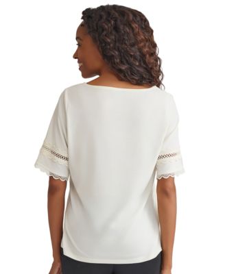 Women's Round-Neck Slouchy Blouse 