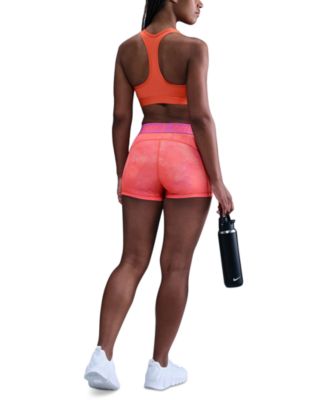 Pro Women's Printed Dri-FIT Mid-Rise 3" Shorts