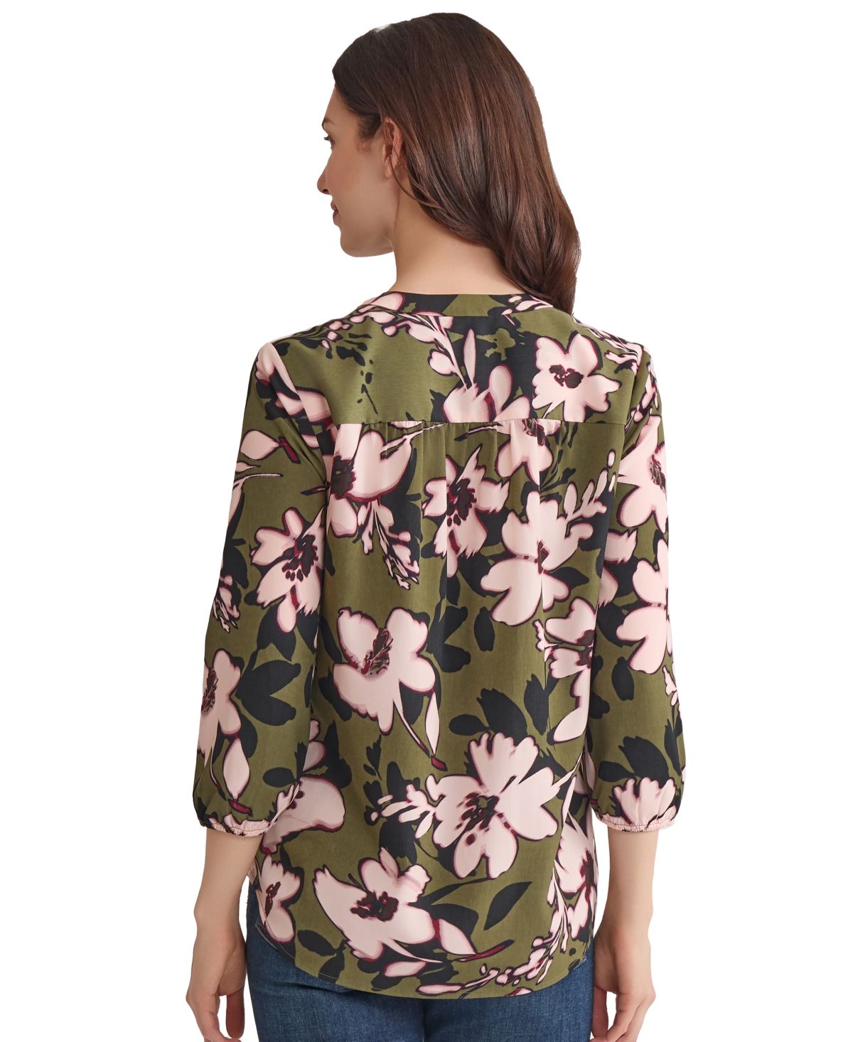 Jones New York Floral Print Tunic