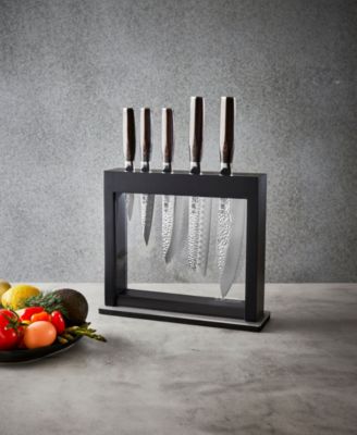 Damashiro Emperor Hisa 6-Pc. Knife Block Set