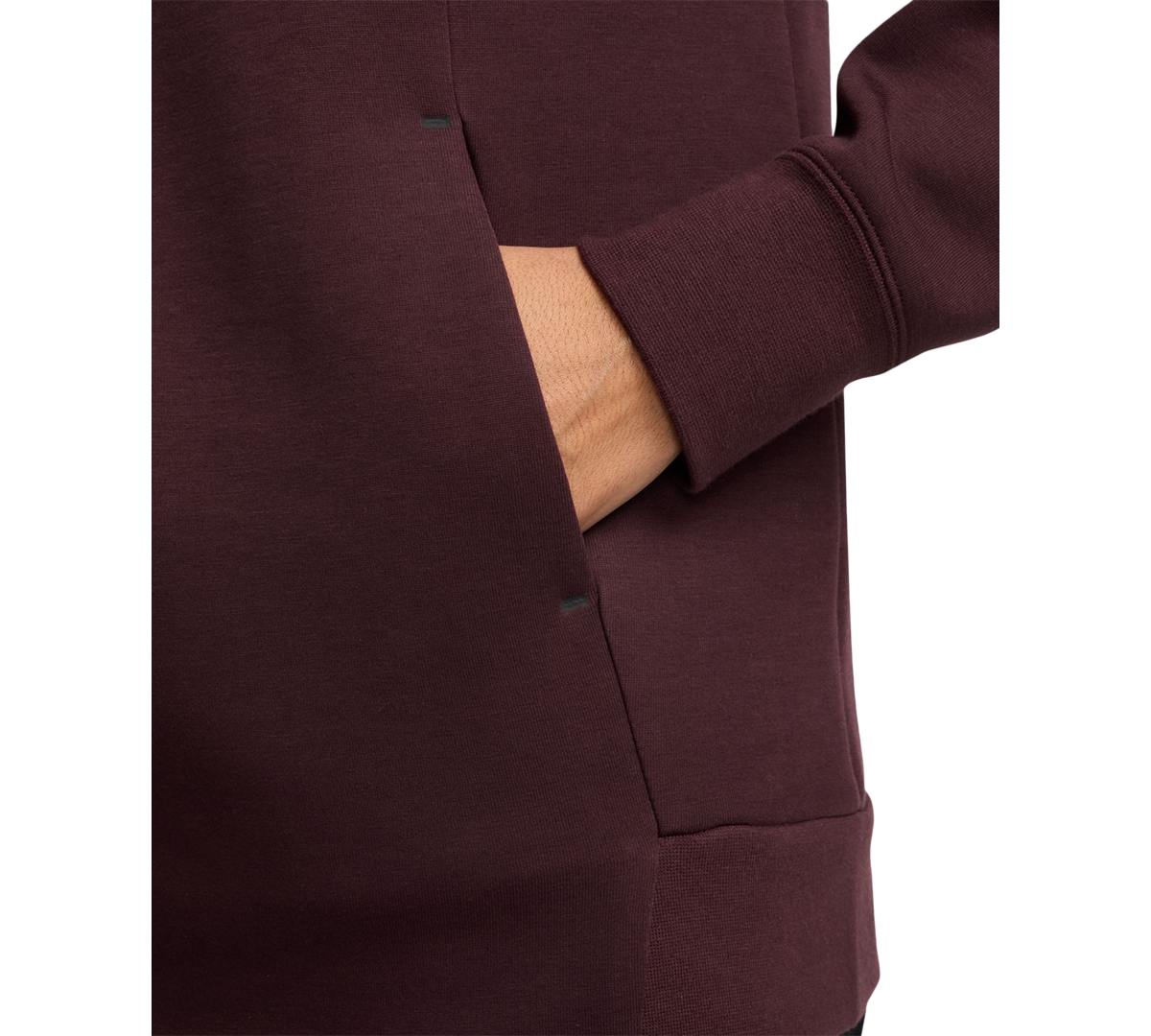Nike Sportswear Women's Tech Fleece Pullover Hoodie In Burgundy