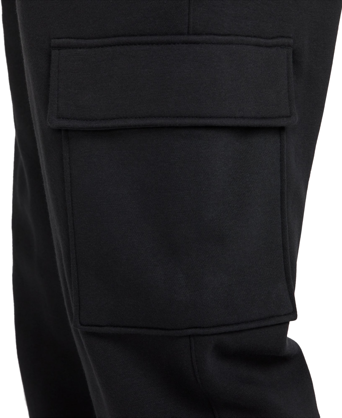 Nike Men's Club Fleece Cargo Pants In Black