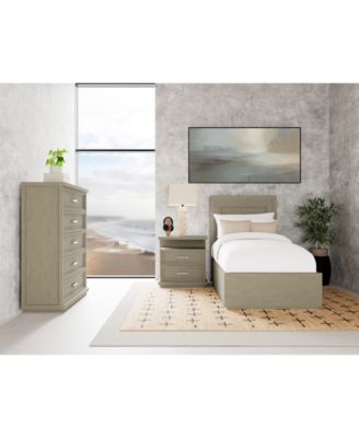 Cascade 3-Pc. Bedroom Set (Twin Bed, Chest & Nightstand)