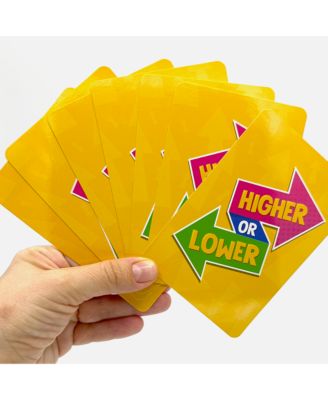 Board Game for Kids - Family Card Game for Kids and Adults -  Higher or Lower | Guess Fun Questions | Easy to Learn | 2 + Players