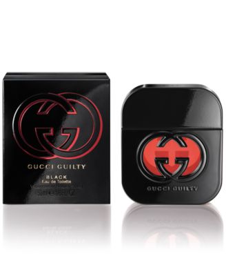 gucci guilty black and red