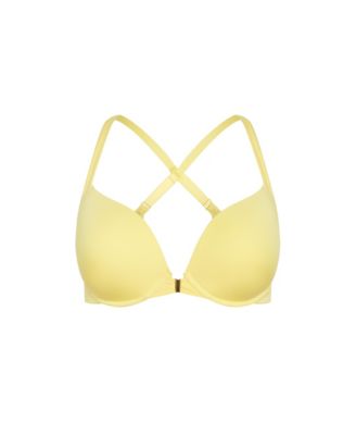 Women's Smooth & Chic Front Close Cotton Push Up Bra
