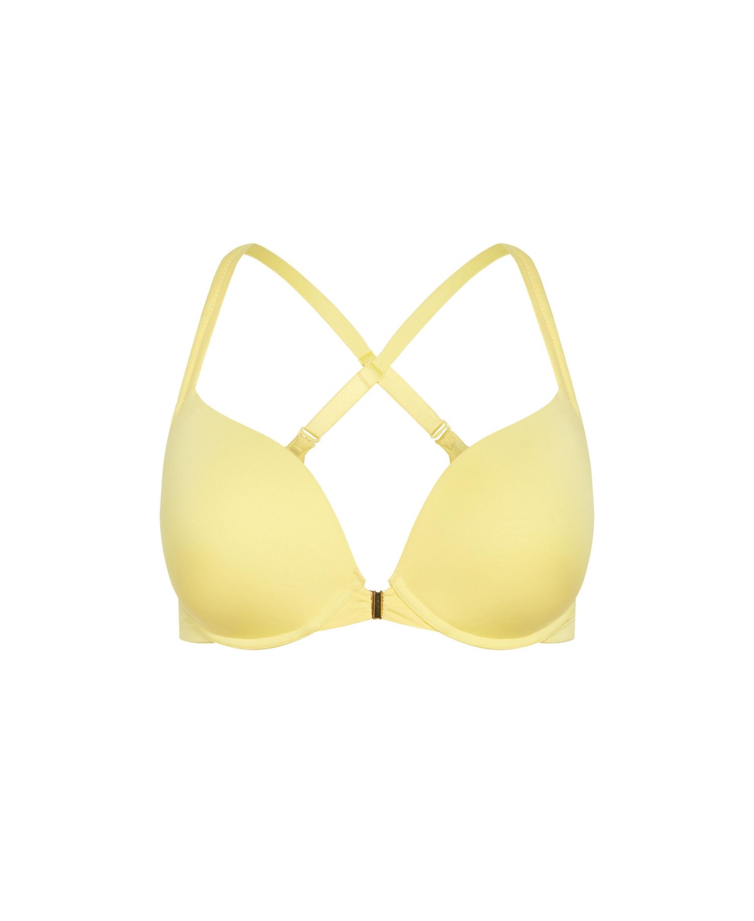 Women's Smooth & Chic Front Close Cotton Push Up Bra