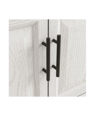 36&amp;#x22; MGO Board &amp; Metal Frame Ceramic Sink Soft-Close Freestanding Bathroom Vanity