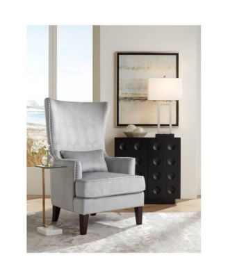 Todd Modern Table Lamp 30" Tall Steel Open Rectangle with USB and AC Power Outlet in Base White Shade for Bedroom Living Room Bedside