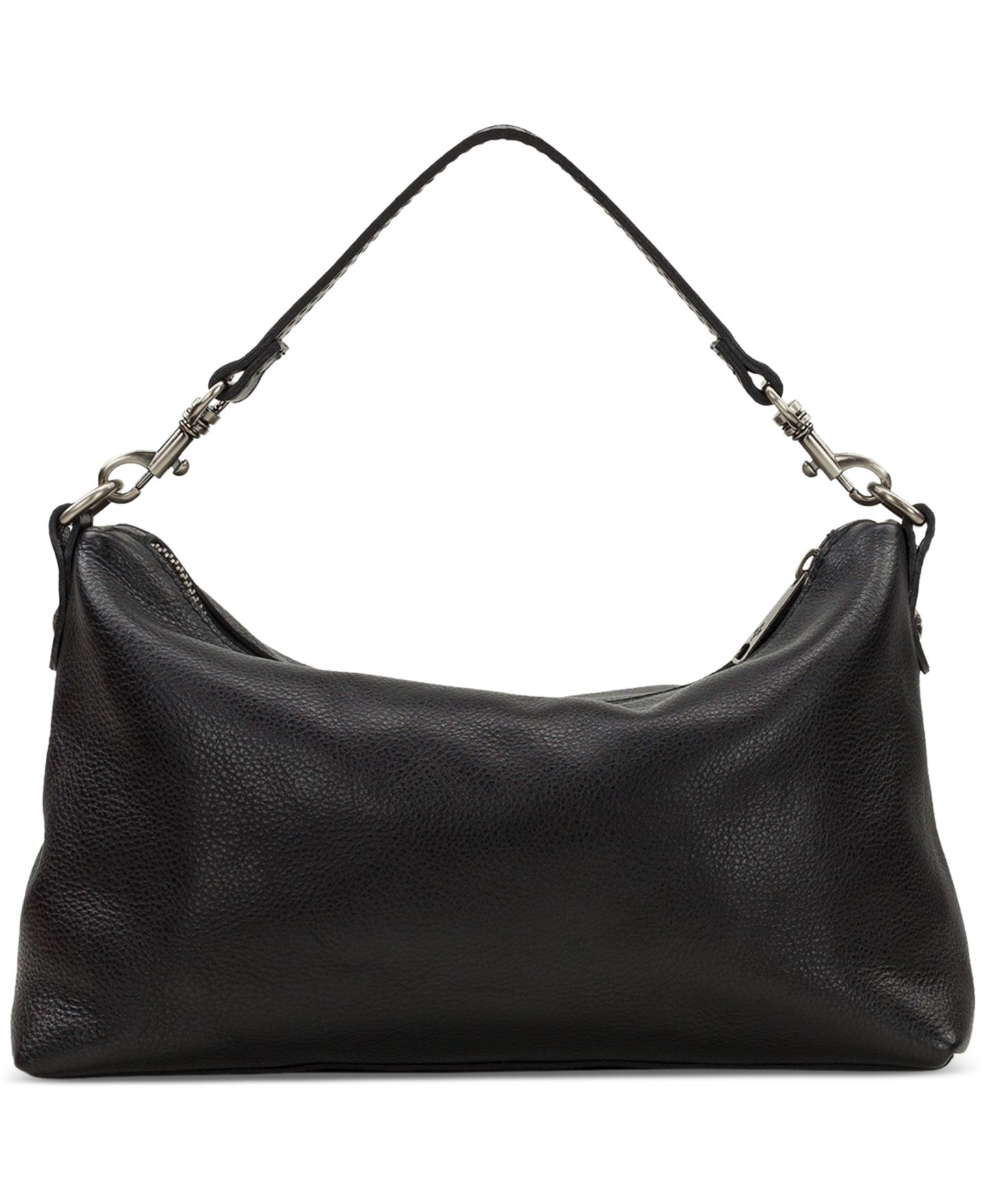 Женская сумка Patricia Nash Kolena Small Leather Slim Shoulder, цвет: Чёрный — фото 3
